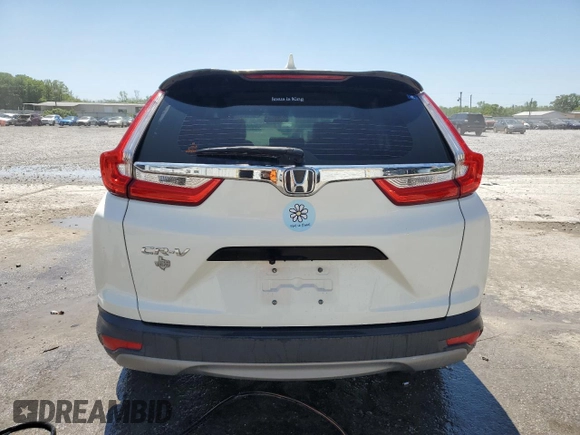 2018 Honda CR-V LX with VIN 2HKRW5H37JH425396, listed as a Copart auction lot 52912385 with 53,506 mi miles and Salvage Title. Bid and sale history available at carsss.com. Image 6.