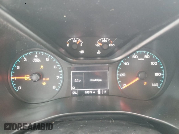 2022 GMC Canyon 4WD AT4 w/Cloth with VIN 1GTG6FEN5N1155598, listed as a Copart auction lot 41970495 with 57,572 mi miles and Salvage Title. Bid and sale history available at carsss.com. Image 9.