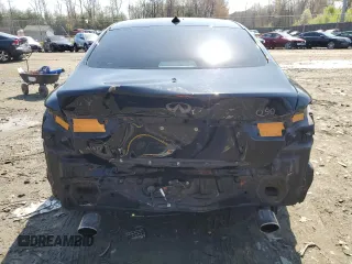 2016 Infiniti Q50 2.0t Premium with VIN JN1CV7AR9GM253313, listed as a Copart auction lot 50924685 with 53,965 mi miles and Salvage Title. Bid and sale history available at carsss.com. Image 6.