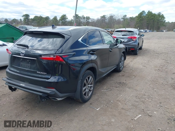 2016 Lexus NX 200t with VIN JTJBARBZ8G2077152, listed as a IAAI auction lot 42036277 with 53,278 mi miles and . Bid and sale history available at DreamBid. Image 4.