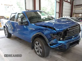 2011 Ford F-150 XL with VIN 1FTFW1EF6BFD37204, listed as a IAAI auction lot 40062357 with 167,273 mi miles. Bid and sale history available at carsss.com. Image 1.