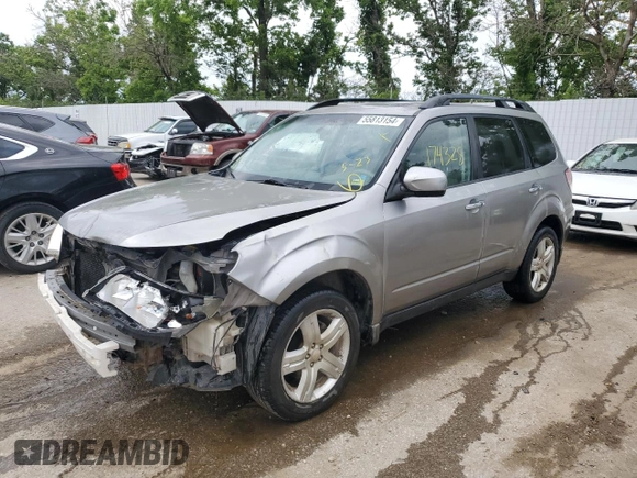 2009 Subaru Forester X with VIN JF2SH63619H751208, listed as a Copart auction lot 55813154 with 174,328 mi miles and Salvage title. Bid and sale history available at DreamBid. Image 1.