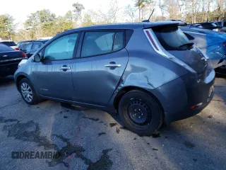2015 Nissan LEAF SV with VIN 1N4AZ0CP6FC333657, listed as a Copart auction lot 40755843 with 84,701 mi miles. Bid and sale history available at carsss.com. Image 2.