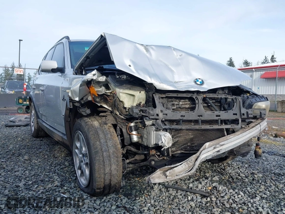 2004 BMW X3 2.5i with VIN WBXPA73454WB29718, listed as a IAAI auction lot 41203179 with 1 mi miles. Bid and sale history available at carsss.com. Image 6.