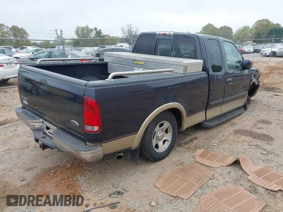 1999 Ford F-150 XL with VIN 1FTRX17L8XNA16906, listed as a IAAI auction lot 41945377 with 249,475 mi miles. Bid and sale history available at carsss.com. Image 4.