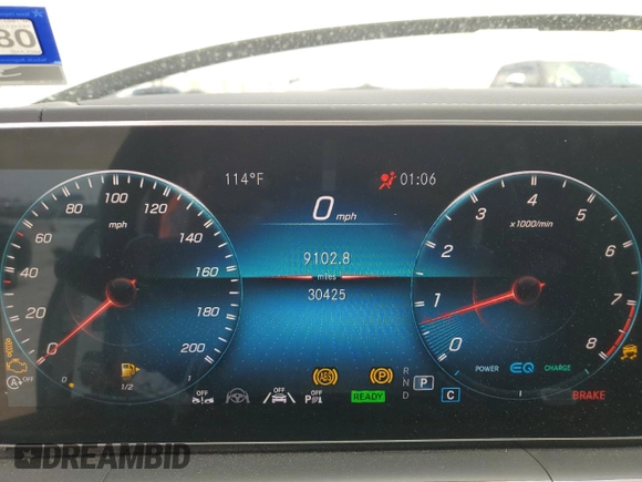 2021 Mercedes-Benz GLS 63 AMG with VIN 4JGFF8KE2MA276675, listed as a Copart auction lot 62254434 with 30,425 mi miles and Clean Title. Bid and sale history available at DreamBid. Image 9.