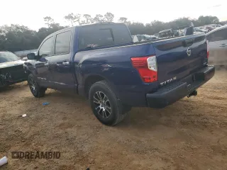 2020 Nissan Titan Platinum Reserve with VIN 1N6AA1EFXLN505021, listed as a Copart auction lot 41728575 with 64,623 mi miles and Salvage title. Bid and sale history available at DreamBid. Image 2.