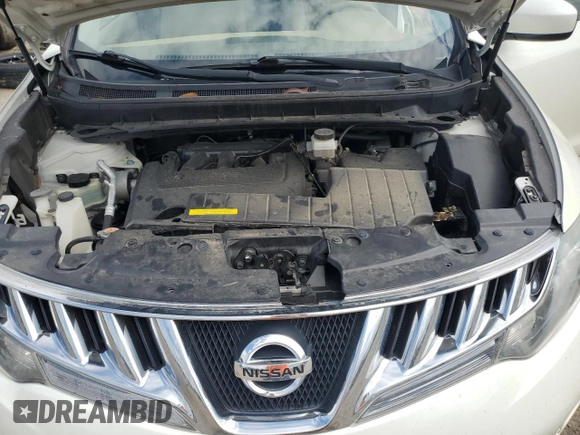 2010 Nissan Murano SL z VIN JN8AZ1MU7AW013022, wystawiony jako Copart lot #60419605 z przebiegiem 91 175 mil mil oraz Szkoda całkowita • Salvage title. Historia ofert i sprzedaży dostępna na DreamBid. Obrazek 12.