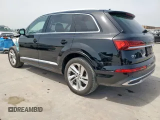 2020 Audi Q7 Premium z VIN WA1AJAF7XLD009159, wystawiony jako Copart lot #56750535 z przebiegiem 40 573 mil mil oraz Szkoda całkowita • Salvage title. Historia ofert i sprzedaży dostępna na DreamBid. Obrazek 2.