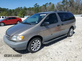 1999 Toyota Sienna LE with VIN 4T3ZF13C0XU166381, listed as a Copart auction lot 48538505 with 187,016 mi miles and Clean Title. Bid and sale history available at carsss.com. Image 1.
