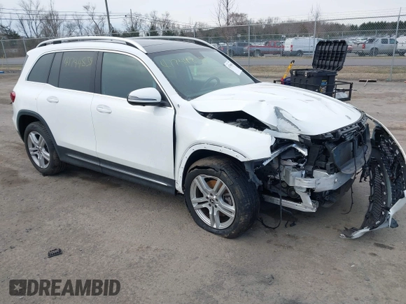 2022 Mercedes-Benz GLB 250 z VIN W1N4M4HB7NW173675, wystawiony jako IAAI lot #41744858 z przebiegiem 20 909 mil mil oraz . Historia ofert i sprzedaży dostępna na DreamBid. Obrazek 1.