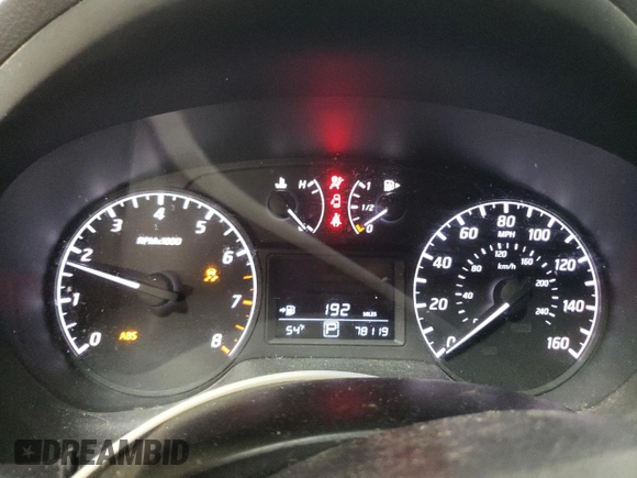 2017 Nissan Sentra SV with VIN 3N1AB7APXHY346855, listed as a Copart auction lot 50749045 with 78,119 mi miles and Salvage Title. Bid and sale history available at DreamBid. Image 9.