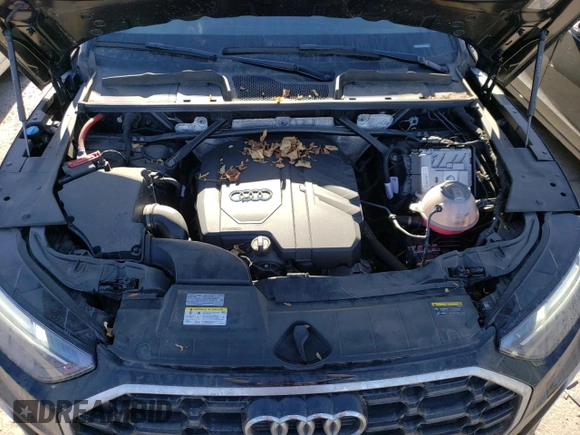 2023 Audi Q5 S line Premium with VIN WA1GAAFY8P2072667, listed as a Copart auction lot 44148885 with 9,422 mi miles and Salvage Title. Bid and sale history available at carsss.com. Image 14.