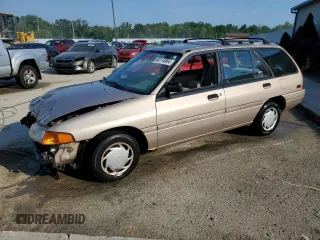 1993 Ford Escort with VIN 1FAPP15J5PW333034, listed as a Copart auction lot 56704265 with 86,691 mi miles and Non repairable. Bid and sale history available at DreamBid. Image 1.