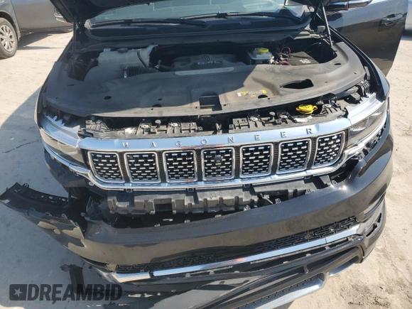 2022 Jeep Grand Wagoneer Series III с VIN 1C4SJVGJ6NS196992, выставлен на аукционе Copart как лот 52117945 с пробегом 30 898 миль миль и Списание • Salvage title. История ставок и продаж доступна на DreamBid. Изображение 12.