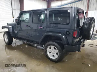 2017 Jeep Wrangler Unlimited Sport with VIN 1C4BJWDG1HL551371, listed as a Copart auction lot 63475735 with 86,347 mi miles and Salvage title. Bid and sale history available at DreamBid. Image 2.