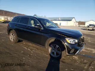 2021 Mercedes-Benz GLC with VIN W1N0G8EB2MV309166, listed as a Copart auction lot 70754942 with 26,052 mi miles. Bid and sale history available at carsss.com. Image 4.