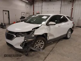 2018 Chevrolet Equinox LT z VIN 2GNAXSEV7J6138909, wystawiony jako IAAI lot #41295974 z przebiegiem 68 852 mil mil oraz . Historia ofert i sprzedaży dostępna na DreamBid. Obrazek 2.