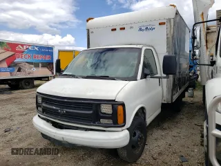 1999 Chevrolet Express Commercial E23 with VIN 1GBHG31R9X1028241, listed as a Copart auction lot 59120343 with 186,513 mi miles and Non Repairable. Bid and sale history available at carsss.com. Image 1.