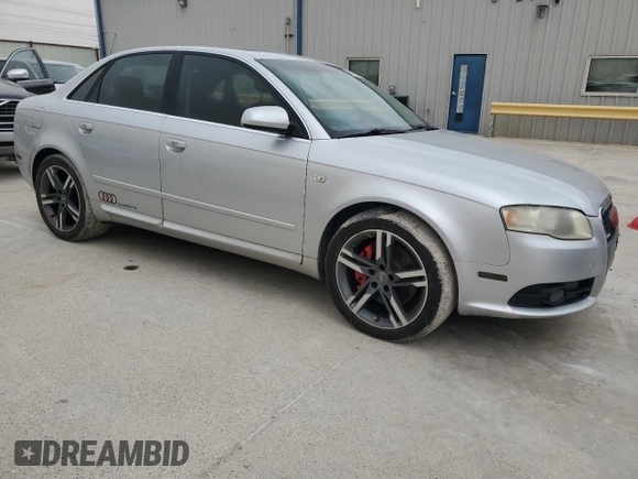 2008 Audi A4 2.0T с VIN WAUDF78E78A116887, выставлен на аукционе Copart как лот 46755275 с пробегом 197 402 миль миль и Чистый • Clean title. История ставок и продаж доступна на DreamBid. Изображение 4.
