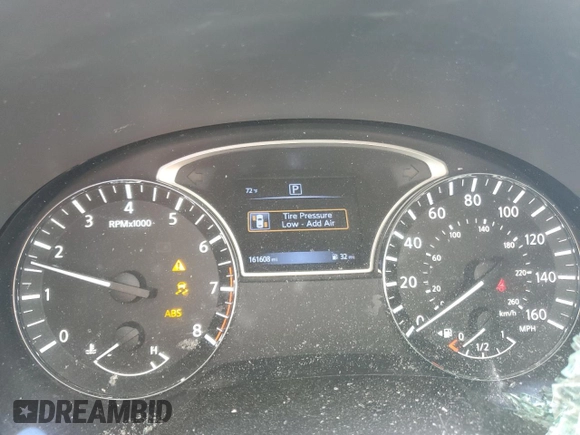 2017 Nissan Altima SR with VIN 1N4AL3AP0HN364559, listed as a Copart auction lot 50718105 with 161,608 mi miles and Salvage Title. Bid and sale history available at DreamBid. Image 9.