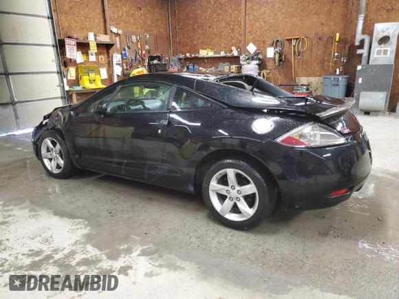 2008 Mitsubishi Eclipse GS with VIN 4A3AK24F48E006775, listed as a Copart auction lot 43542505 with 69,966 mi miles and Salvage Title. Bid and sale history available at DreamBid. Image 2.