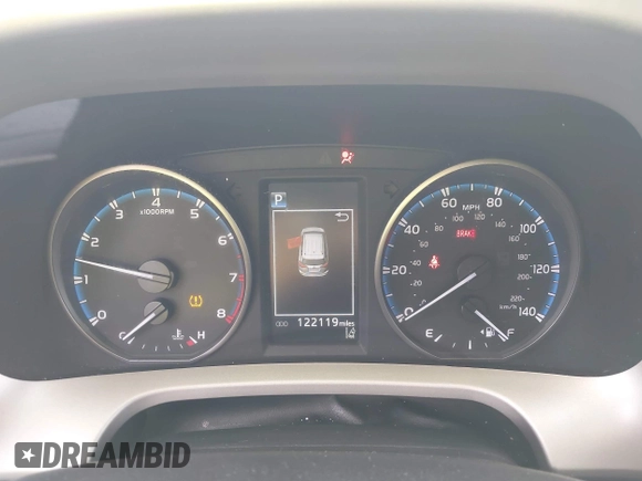2017 Toyota RAV4 LE with VIN 2T3BFREV9HW600006, listed as a IAAI auction lot 40718177 with 122,119 mi miles. Bid and sale history available at carsss.com. Image 7.
