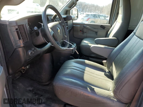 2019 Chevrolet Express Cargo Van with VIN 1GCWGAFG2K1305187, listed as a Copart auction lot 44961535 with 16,054 mi miles and Clean Title. Bid and sale history available at carsss.com. Image 7.
