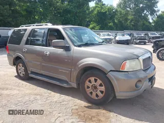2003 Lincoln Navigator Luxury with VIN 5LMFU28R93LJ24647, listed as a IAAI auction lot 42701383 with 252,718 mi miles and . Bid and sale history available at DreamBid. Image 1.