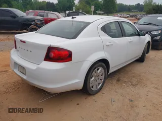2014 Dodge Avenger SE with VIN 1C3CDZAB4EN226417, listed as a IAAI auction lot 42104189 with 155,454 mi miles and . Bid and sale history available at DreamBid. Image 4.