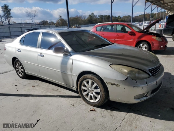 2002 Lexus ES 300 with VIN JTHBF30G825008681, listed as a Copart auction lot 83868574 with 116,168 mi miles and Clean Title. Bid and sale history available at carsss.com. Image 4.