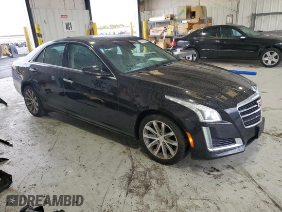 2016 Cadillac CTS Luxury Collection AWD with VIN 1G6AX5SS9G0129203, listed as a Copart auction lot 81398104 with 119,821 mi miles and Salvage Title. Bid and sale history available at DreamBid. Image 4.