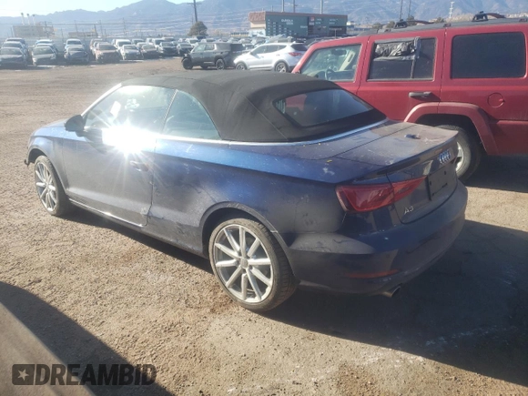 2016 Audi A3 2.0T Premium Plus with VIN WAU38LFF3G1081905, listed as a Copart auction lot 71892922 with 52,506 mi miles. Bid and sale history available at carsss.com. Image 2.