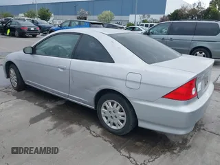 2004 Honda Civic LX with VIN 1HGEM22574L004759, listed as a IAAI auction lot 41928285 with 194,580 mi miles. Bid and sale history available at carsss.com. Image 3.
