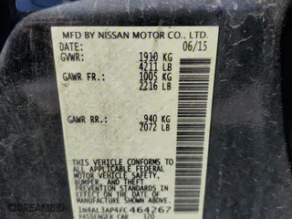 2015 Nissan Altima 2.5 SV with VIN 1N4AL3AP4FC464267, listed as a Copart auction lot 47814705 with 140,655 mi miles and Salvage Title. Bid and sale history available at carsss.com. Image 12.