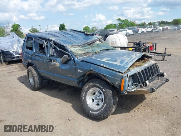 1997 Jeep Cherokee Sport with VIN 1J4FJ68S8VL557562, listed as a IAAI auction lot 42157736 with Not provided miles and . Bid and sale history available at DreamBid. Image 6.