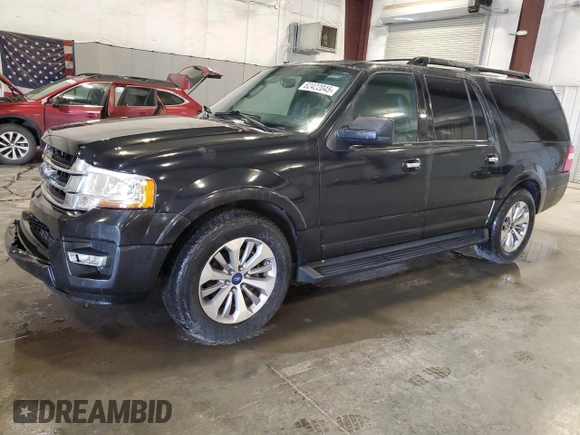 2015 Ford Expedition Max XLT with VIN 1FMJK1JTXFEF15513, listed as a Copart auction lot 62422045 with 135,329 mi miles and Non repairable. Bid and sale history available at DreamBid. Image 1.