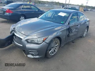 2017 Infiniti Q50 3.0t Premium with VIN JN1EV7AR7HM832617, listed as a IAAI auction lot 42043540 with 94,807 mi miles. Bid and sale history available at carsss.com. Image 17.