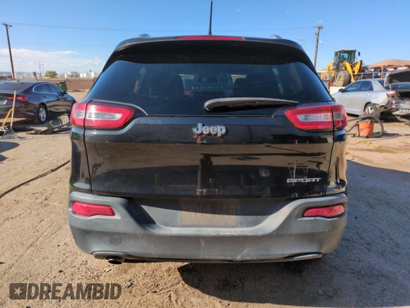 2015 Jeep Cherokee Sport z VIN 1C4PJLAB6FW689285, wystawiony jako Copart lot #54341465 z przebiegiem 114 293 mil mil oraz Szkoda całkowita • Salvage title. Historia ofert i sprzedaży dostępna na DreamBid. Obrazek 6.