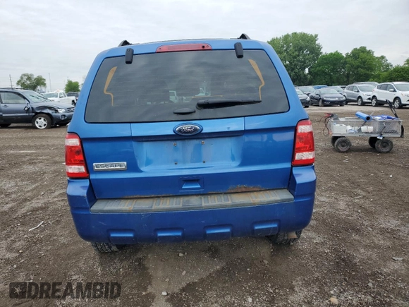 2012 Ford Escape XLS with VIN 1FMCU0C75CKA33350, listed as a Copart auction lot 58327205 with 141,410 mi miles and Clean title. Bid and sale history available at DreamBid. Image 6.