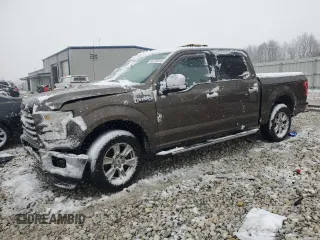 2015 Ford F-150 XLT z VIN 1FTEW1E81FFC06166, wystawiony jako Copart lot #49778225 z przebiegiem Nie podano mil oraz Szkoda całkowita • Salvage title. Historia ofert i sprzedaży dostępna na DreamBid. Obrazek 1.