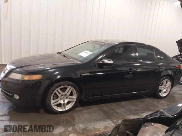 2008 Acura TL with VIN 19UUA662X8A003537, listed as a IAAI auction lot 41881035 with 235,250 mi miles. Bid and sale history available at carsss.com. Image 14.