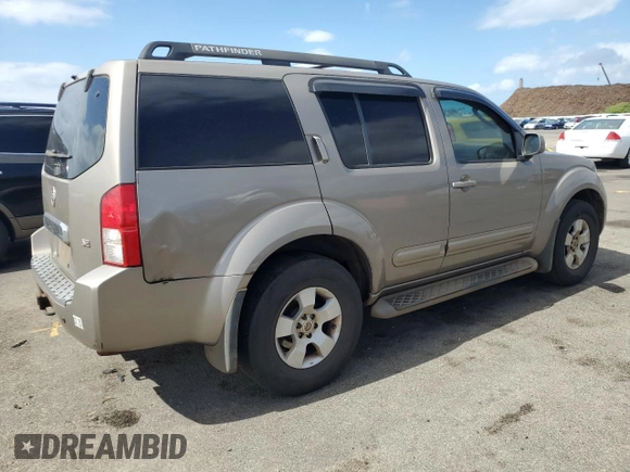 2007 Nissan Pathfinder S z VIN 5N1AR18U87C602088, wystawiony jako Copart lot #80795354 z przebiegiem 247 999 mil mil oraz Czysty tytuł • Clean title. Historia ofert i sprzedaży dostępna na DreamBid. Obrazek 3.