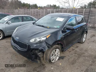 2017 Kia Sportage LX with VIN KNDPMCAC8H7186497, listed as a IAAI auction lot 41879470 with 147,190 mi miles and . Bid and sale history available at carsss.com. Image 17.