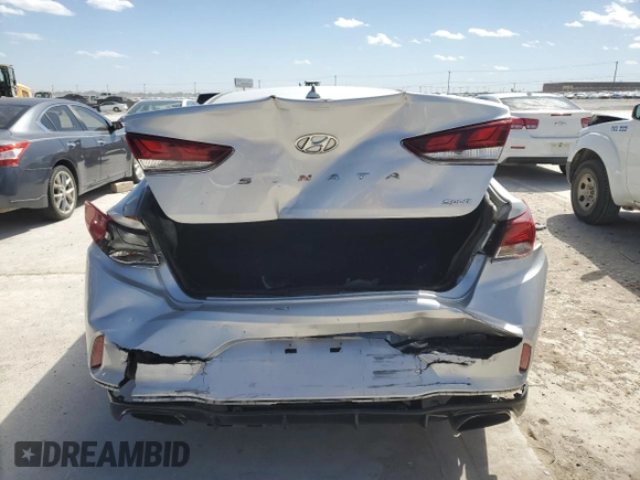 2018 Hyundai Sonata Limited with VIN 5NPE34AF9JH682131, listed as a Copart auction lot 49841385 with 132,617 mi miles and Clean Title. Bid and sale history available at carsss.com. Image 6.