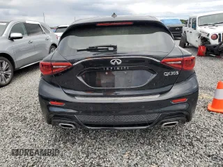 2018 Infiniti QX30 ESSENTIAL with VIN SJKCH5CP7JA003028, listed as a Copart auction lot 74607514 with 0 mi miles and Non Repairable. Bid and sale history available at carsss.com. Image 6.