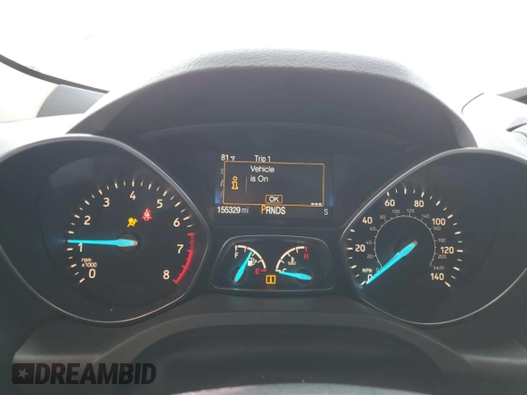 2018 Ford Escape S with VIN 1FMCU0F79JUB86844, listed as a Copart auction lot 64446735 with 155,329 mi miles and Salvage title. Bid and sale history available at DreamBid. Image 9.
