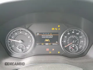 2021 Hyundai Santa Fe SE with VIN 5NMS1DAJ8MH323092, listed as a Copart auction lot 51797865 with 28,533 mi miles and Salvage Title. Bid and sale history available at carsss.com. Image 9.