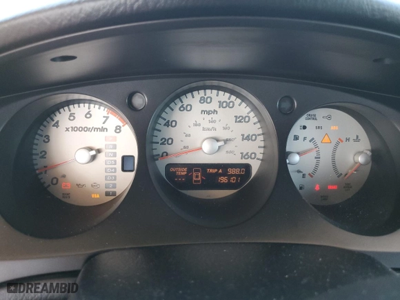 2002 Acura TL Type S with VIN 19UUA568X2A032588, listed as a Copart auction lot 46952595 with 196,101 mi miles and Salvage Title. Bid and sale history available at carsss.com. Image 9.