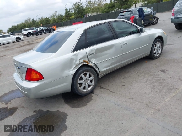 2001 Toyota Avalon XL with VIN 4T1BF28B11U183312, listed as a IAAI auction lot 42185284 with 319,027 mi miles and . Bid and sale history available at DreamBid. Image 4.